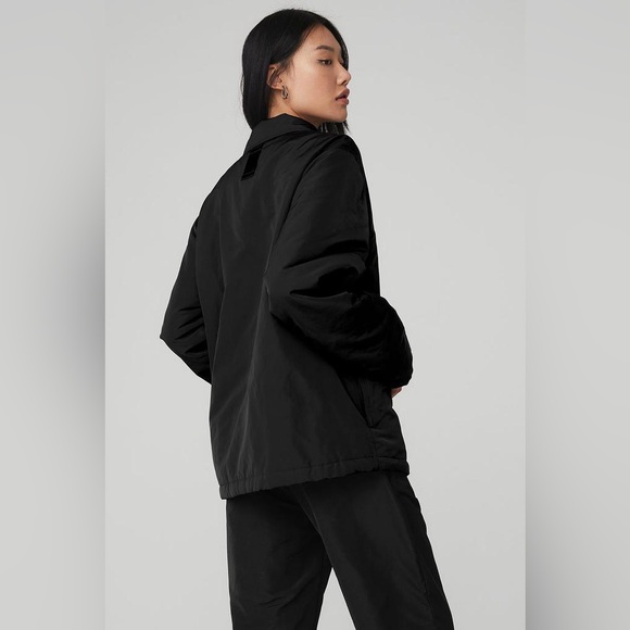ALO Yoga UNISEX Black Jacket - Picture 2 of 6